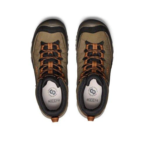 Men's Targhee IV Waterproof Hiking Boots- Brown