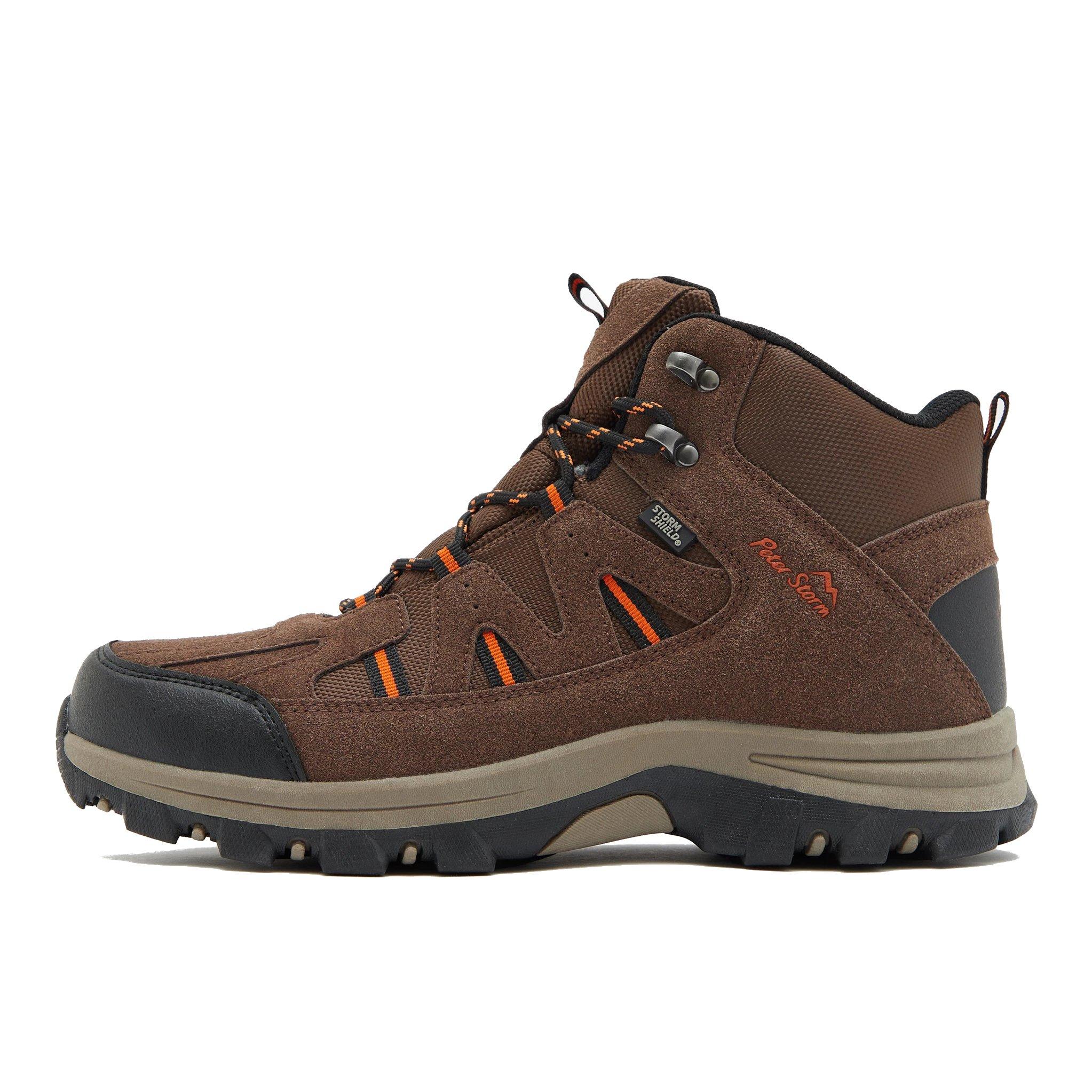 Men's Buxton Waterproof Mid Walking Boots - Brown