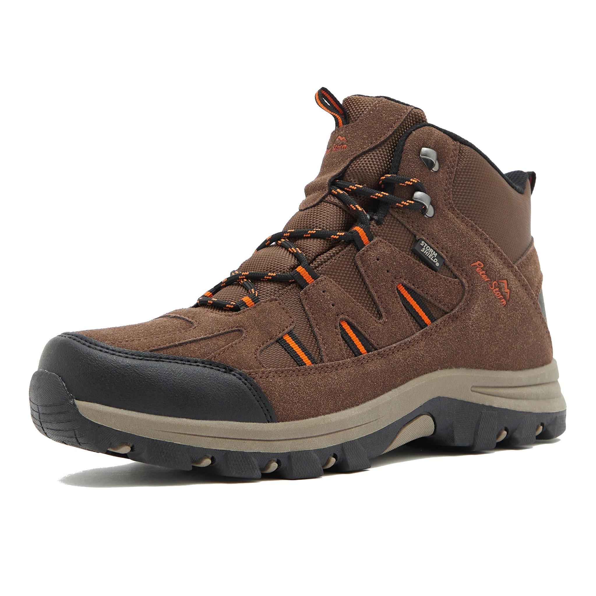 Men's Buxton Waterproof Mid Walking Boots - Brown