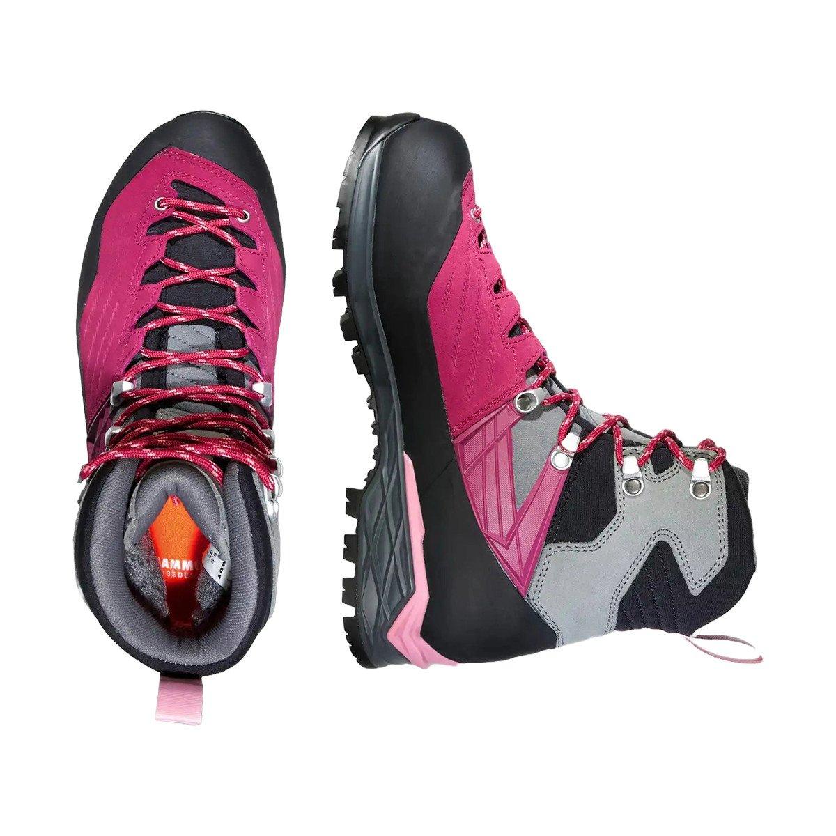 Women's Kento Pro High GORE-TEX Mountaineering Boots - Pink / Grey