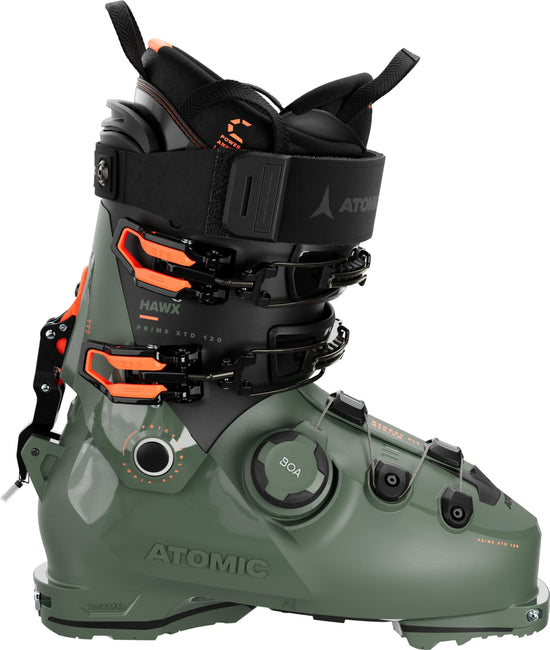 Men's Hawx Prime XTD 120 BOA GW Ski Boots - Green / Orange