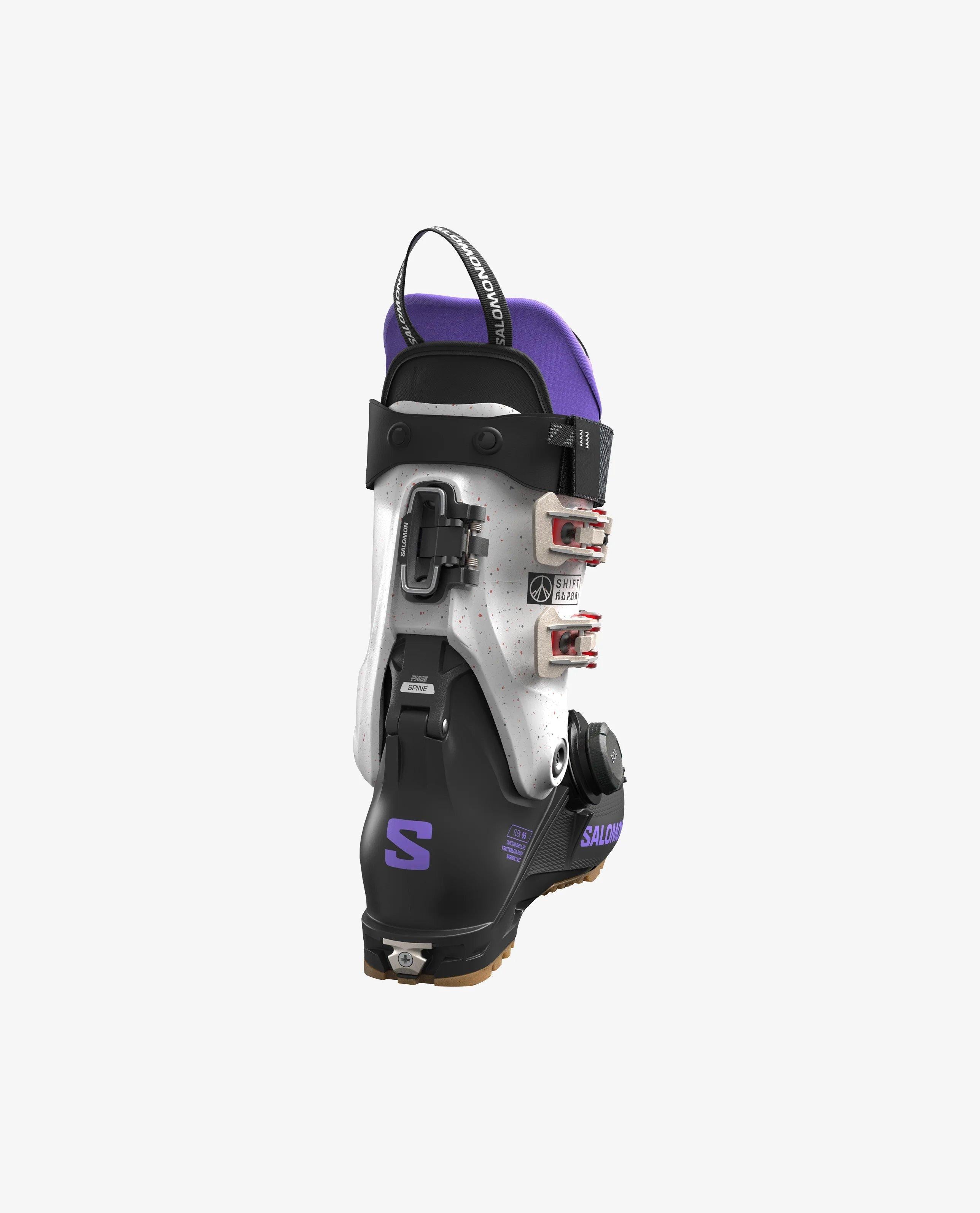 Women's Shift Alpha Boa 95 Ski Boots - Black / Purple