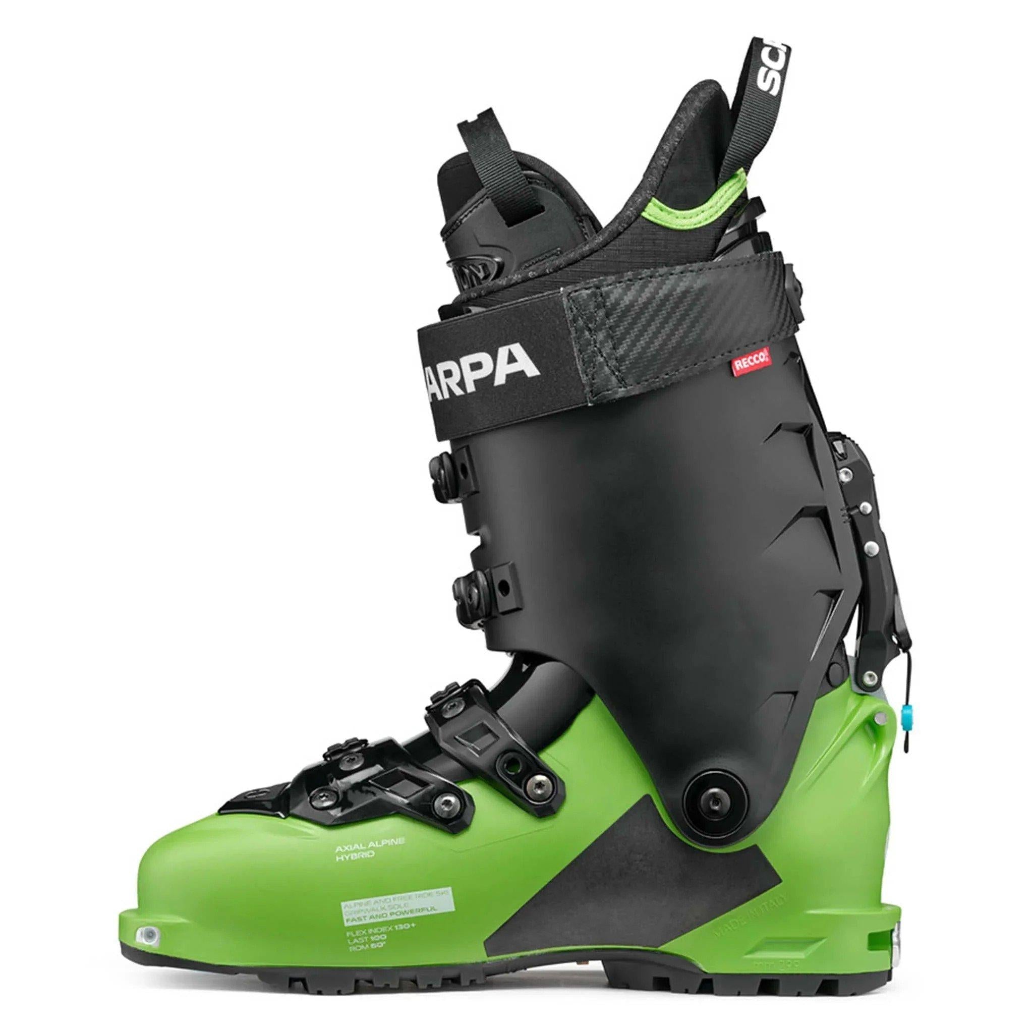 Men's 4Quattro Pro Ski Boot - Green / Black