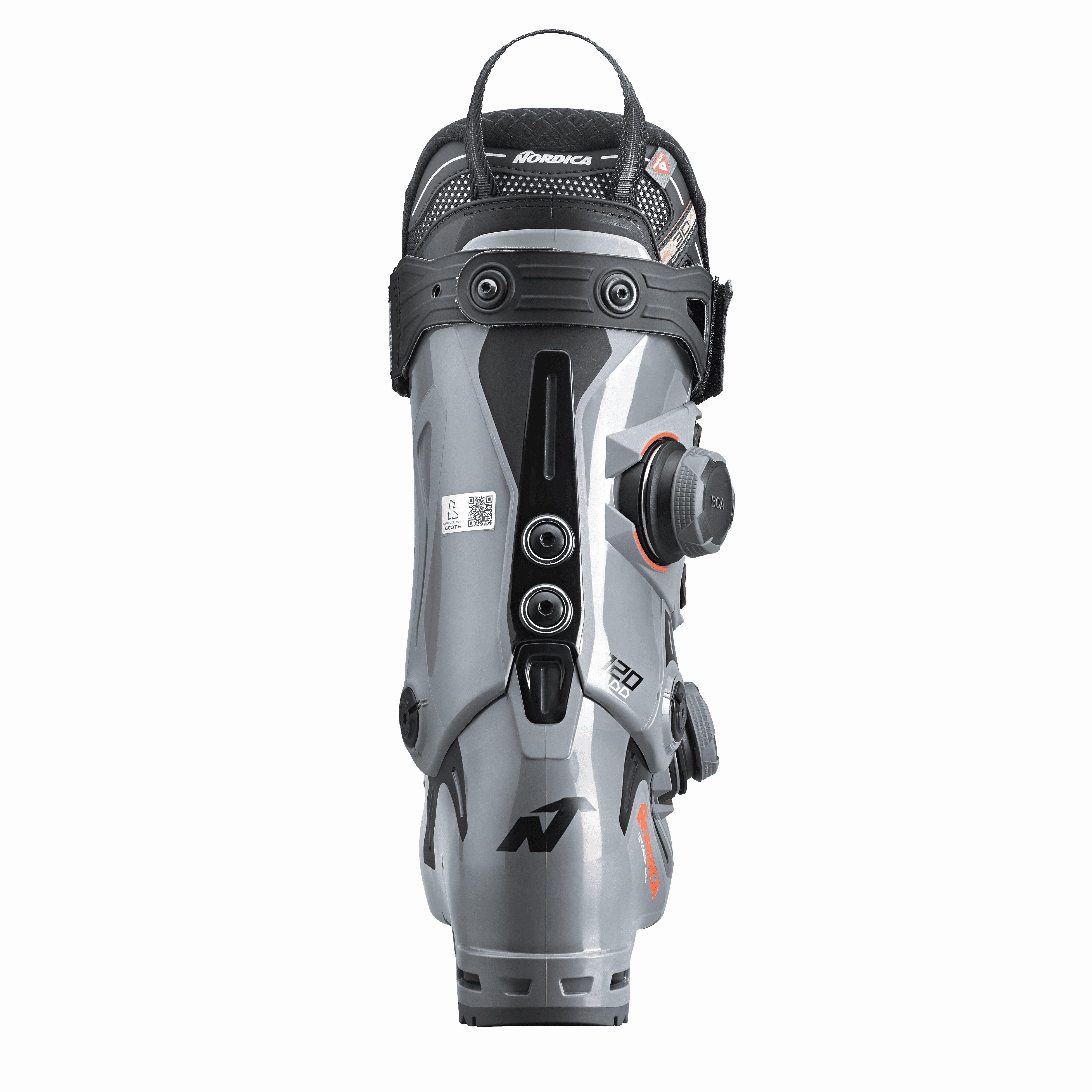 Men's Speedmachine 3 120 BOA DD Ski Boot - Grey / Black / Red