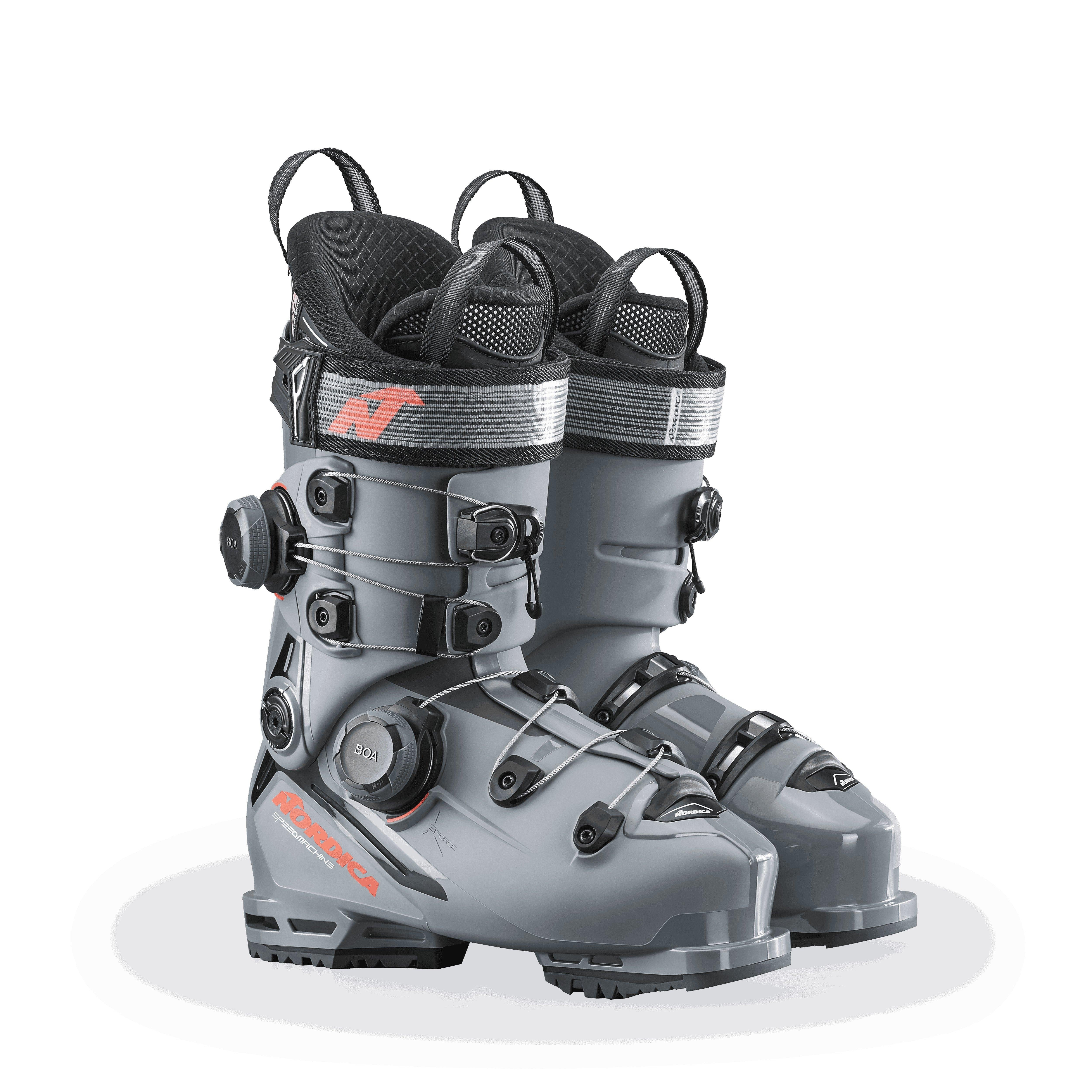 Men's Speedmachine 3 120 BOA DD Ski Boot - Grey / Black / Red