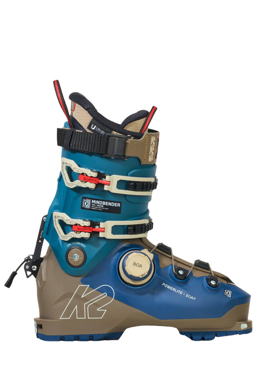 Men's Mindbender 120 BOA Ski Boot - Blue / Brown