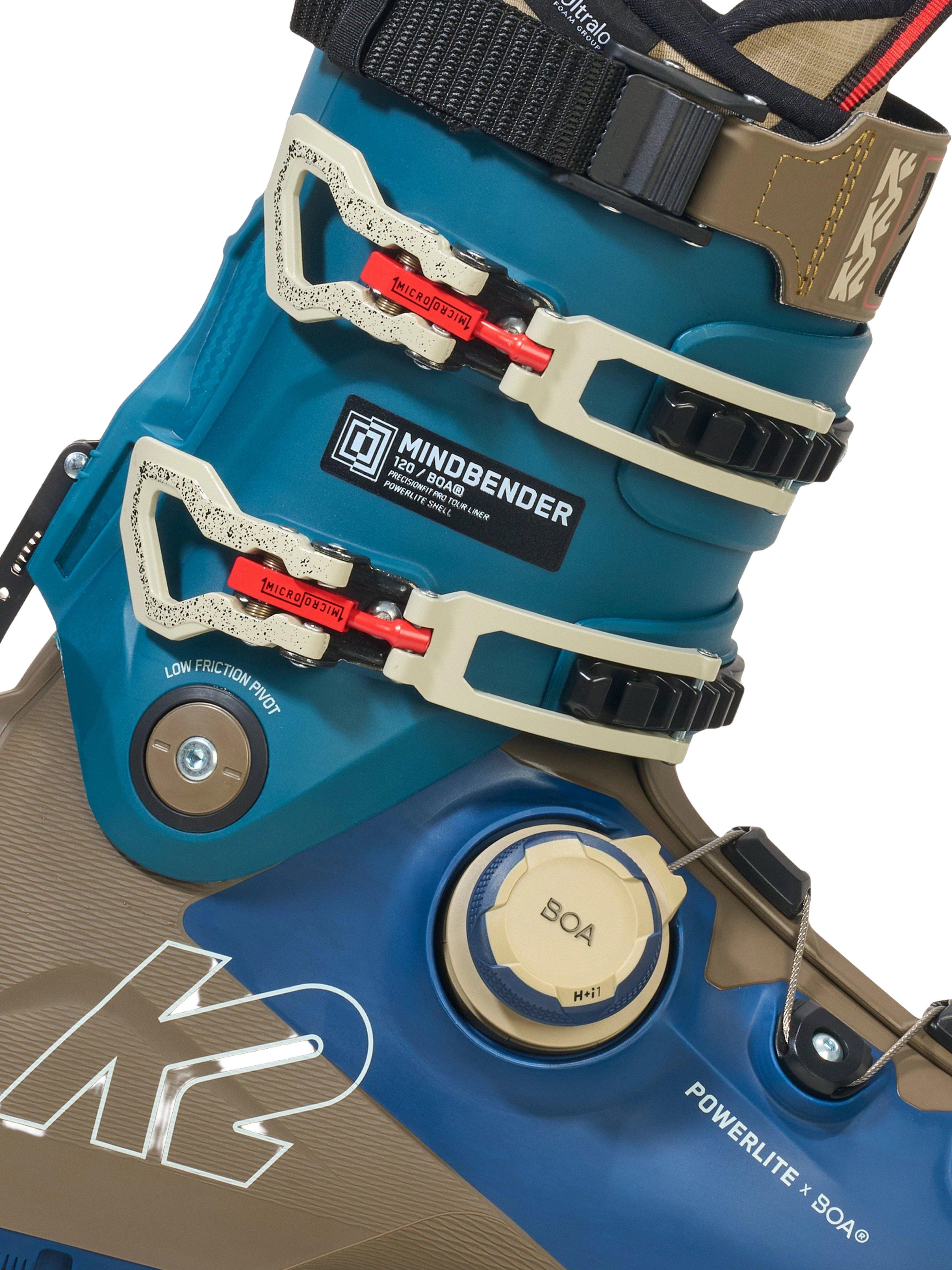 Men's Mindbender 120 BOA Ski Boot - Blue / Brown