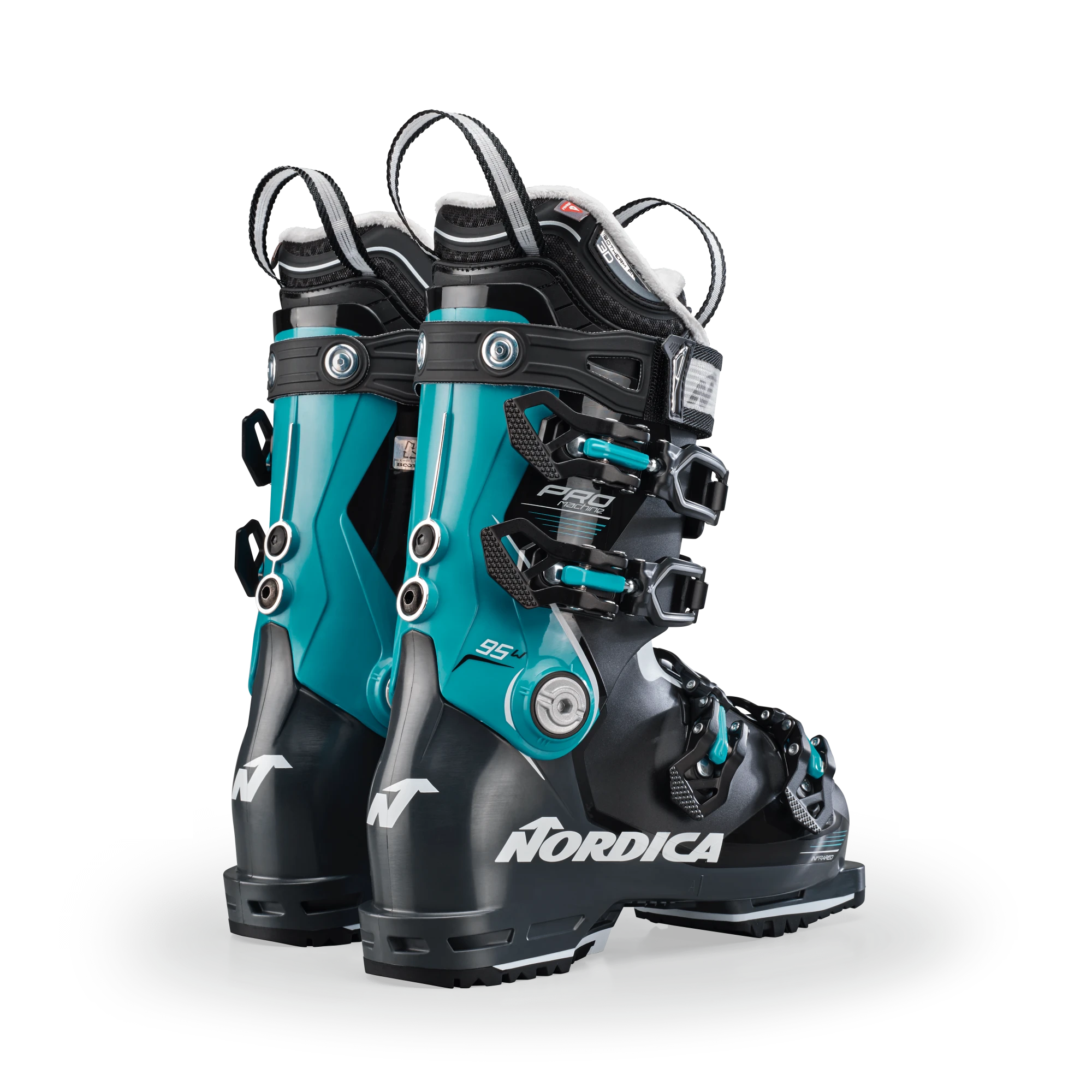 Women's Promachine 95 GW Ski Boots - Black / Grey / Blue
