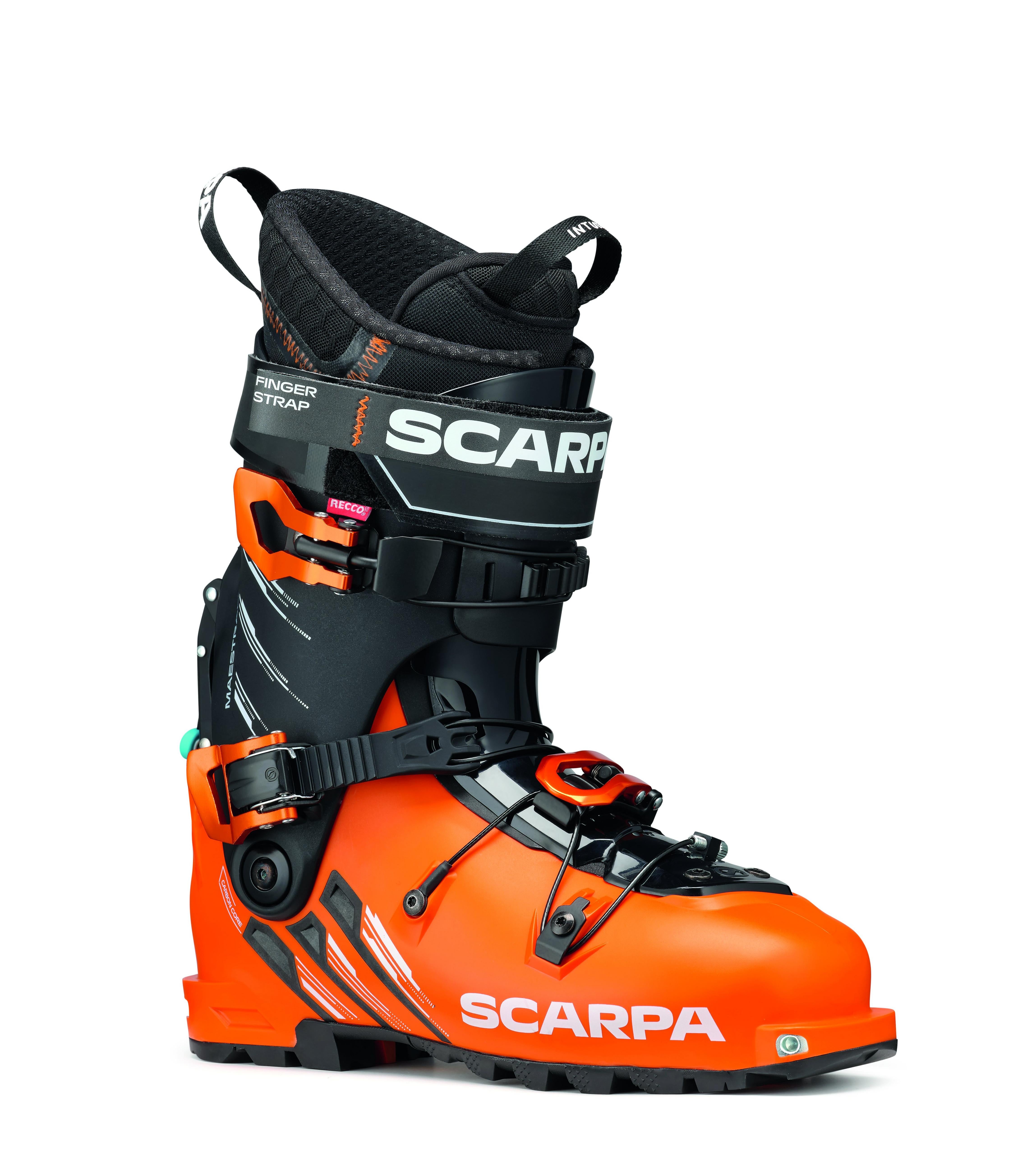 Men's Maestrale 110 Touring Ski Boots - Orange/Black