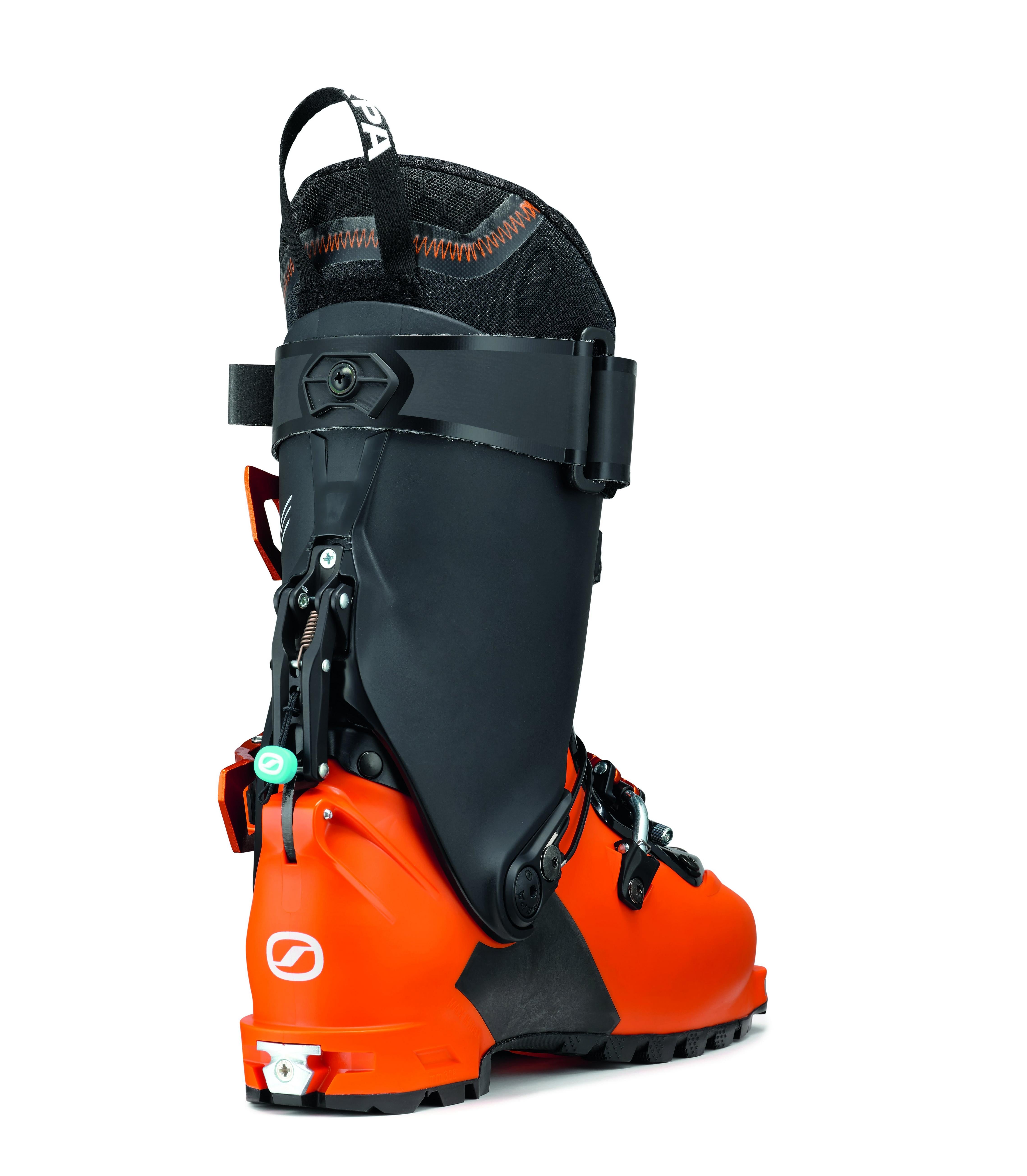 Men's Maestrale 110 Touring Ski Boots - Orange/Black