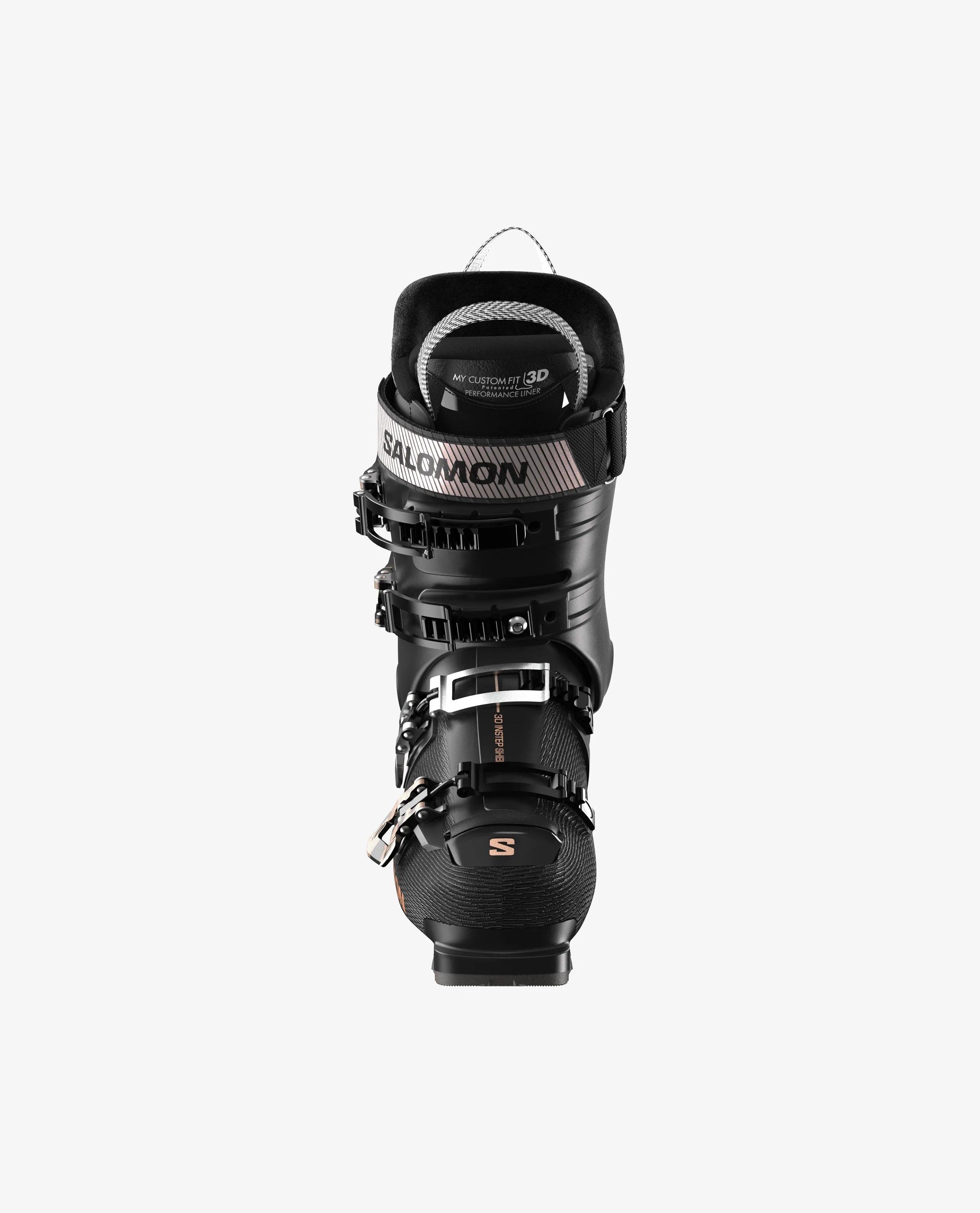 Women's S/Pro Alpha 90 Ski Boots - Black / Rose Gold