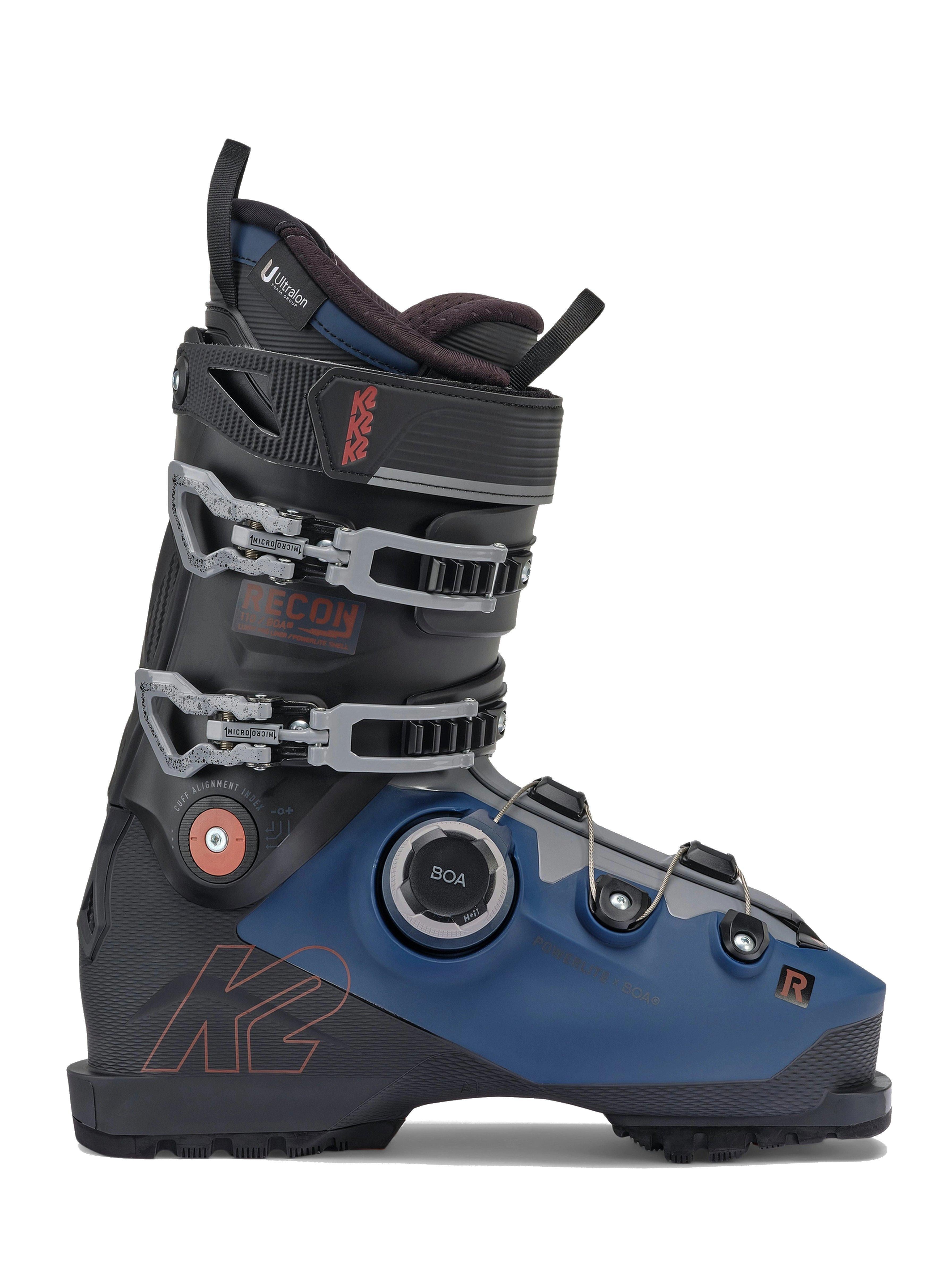 Men's Recon 110 BOA Ski Boots - Black / Blue