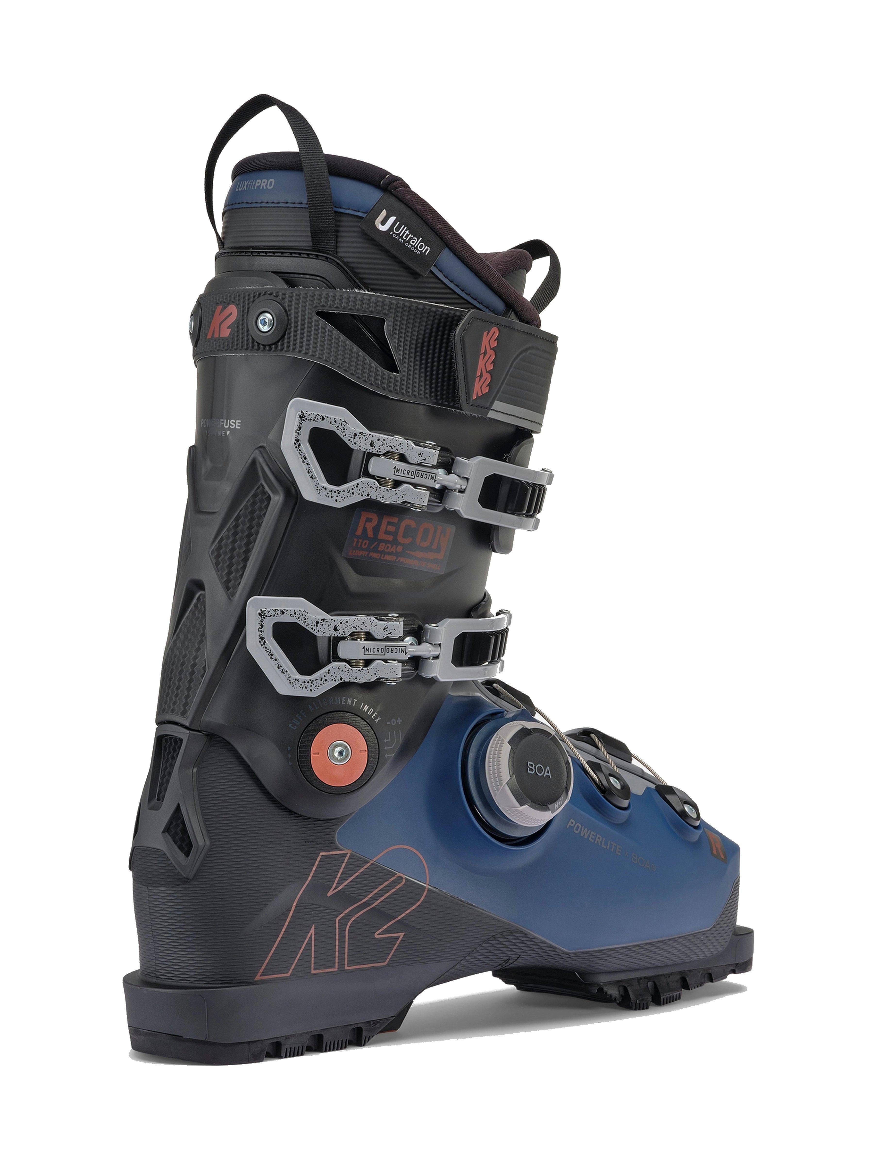 Men's Recon 110 BOA Ski Boots - Black / Blue