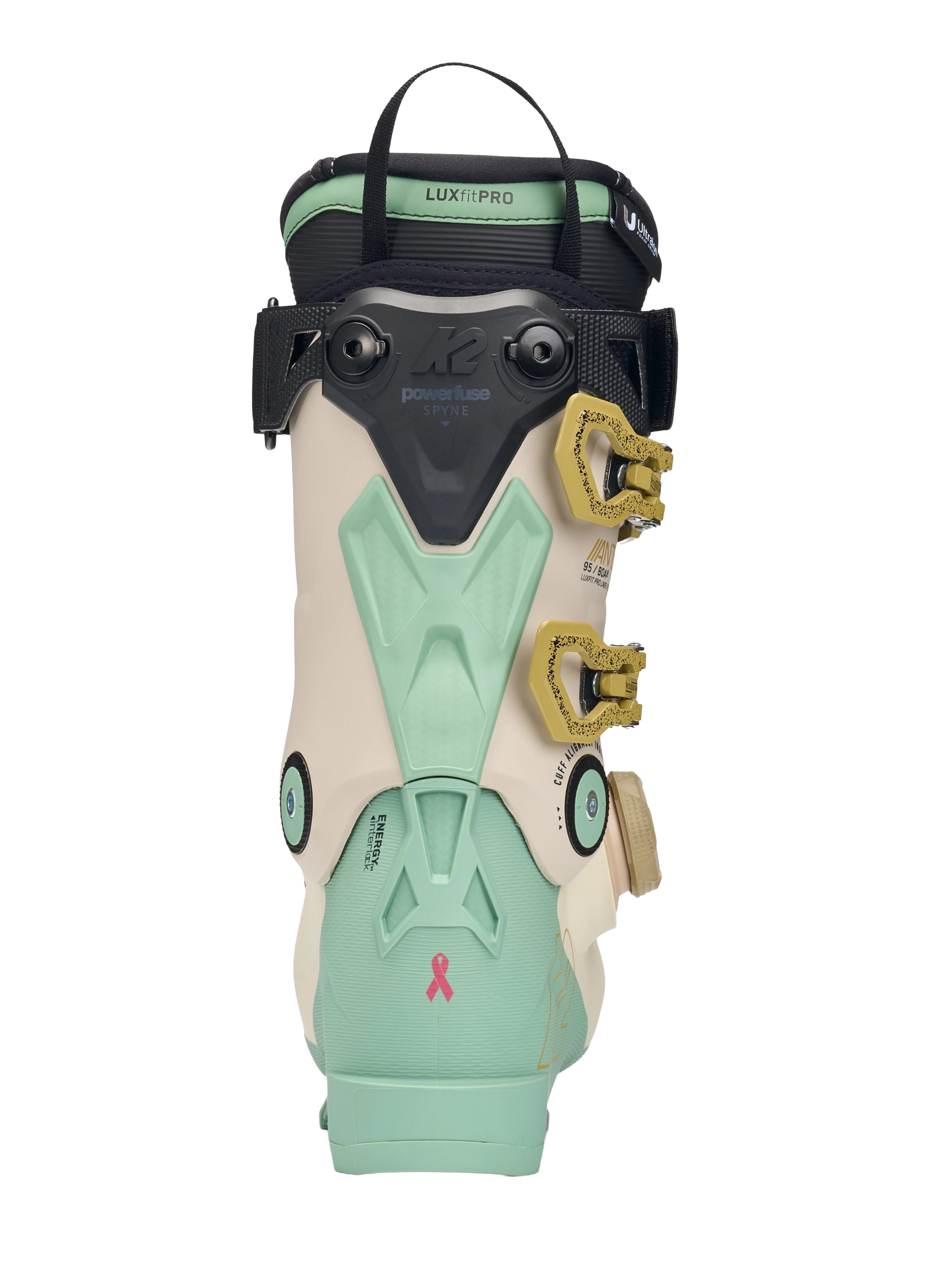 Women's Anthem 95 BOA Ski Boot - Green / White