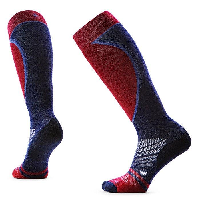 Women's Ski Targeted Cushion Socks - Navy