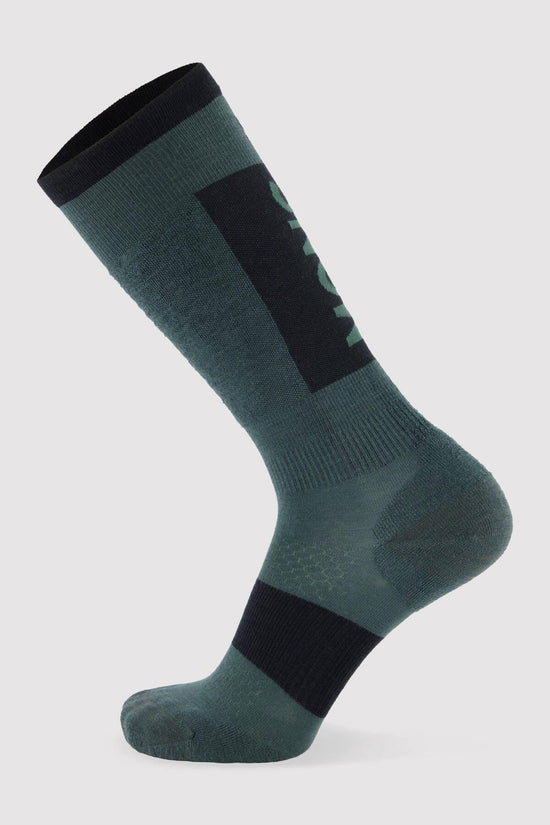 Unisex Atlas Merino Snow Sock - Burnt Sage