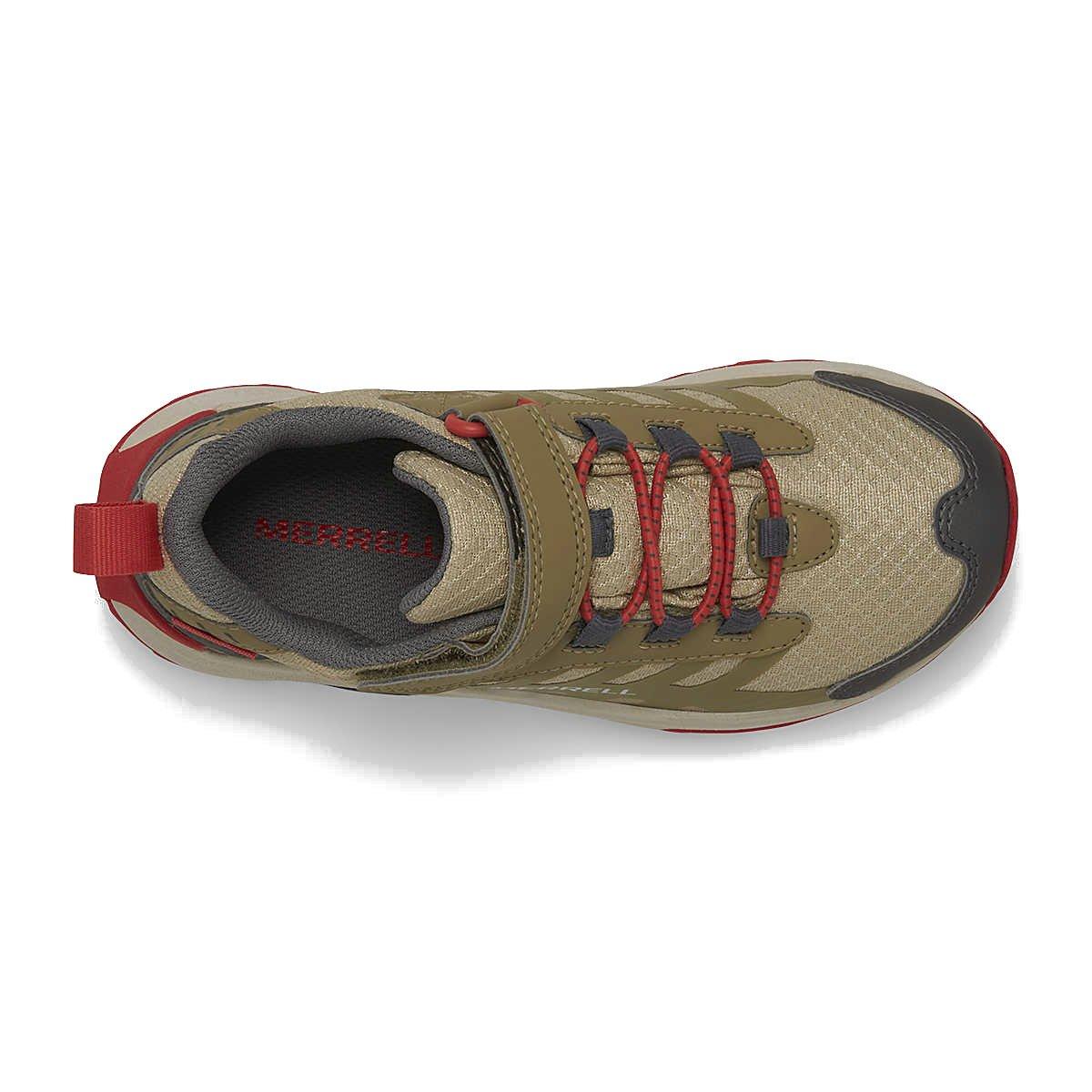 Kids' Moab Speed 2 Low A/C Waterproof Shoes - Red