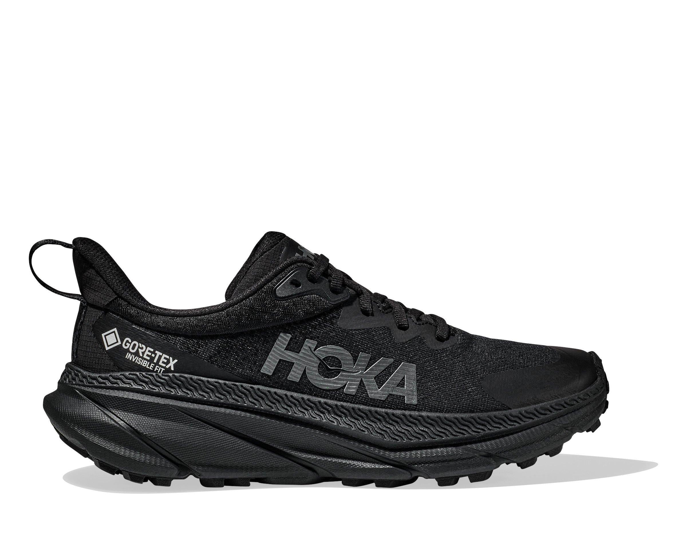 Hoka Women's Challenger 7 GORE-TEX Running Shoes - Black | Tiso
