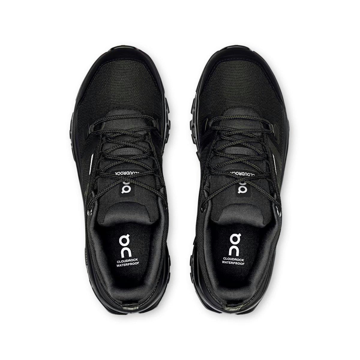 Women's Cloudrock Low Waterproof Hiking Shoes - Black