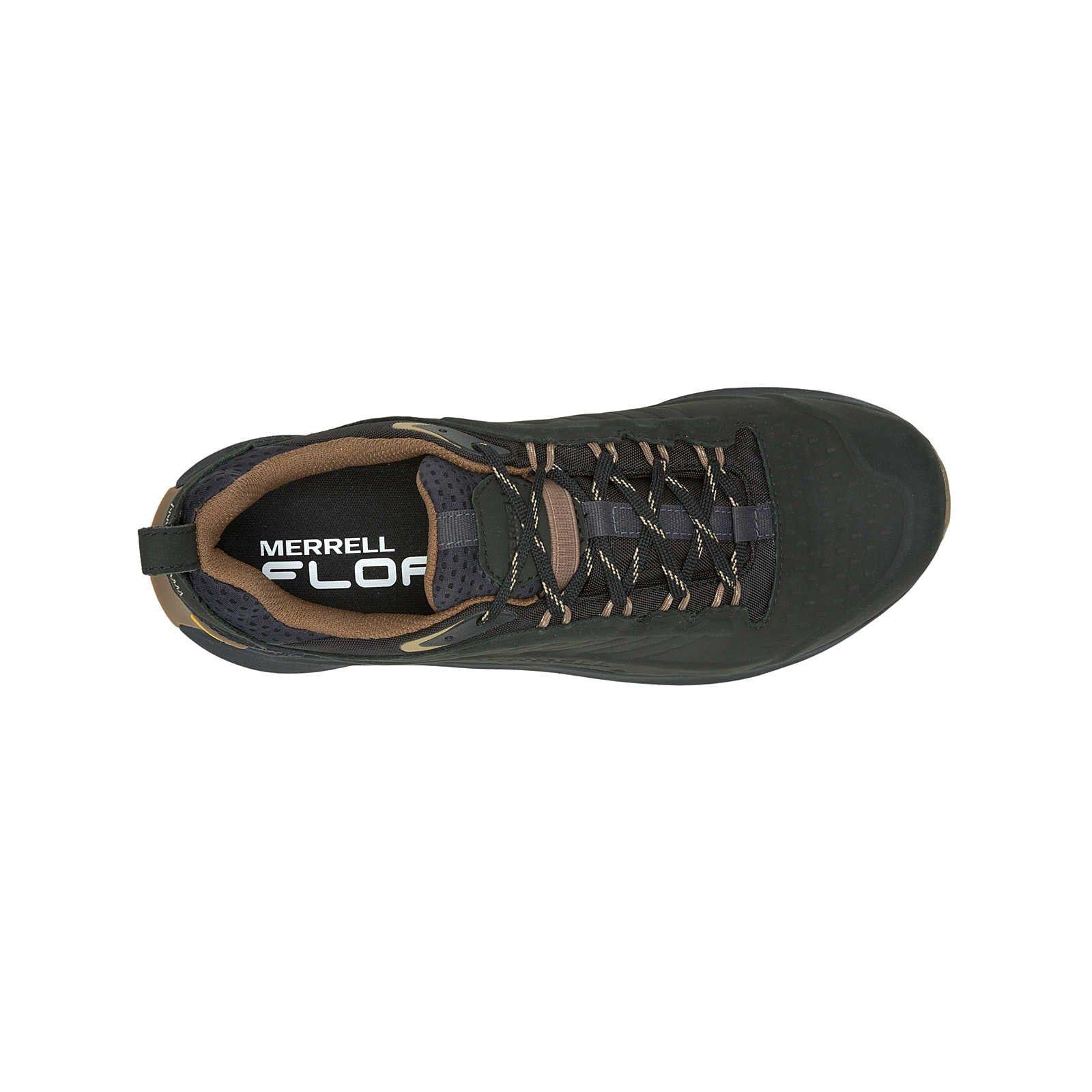 Men's Moab Speed 2 Leather Waterproof Hiking Shoes - Black