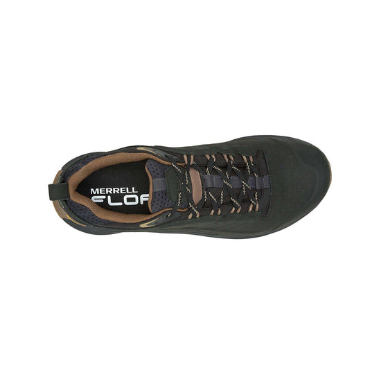 Men's Moab Speed 2 Leather Waterproof Hiking Shoes - Black