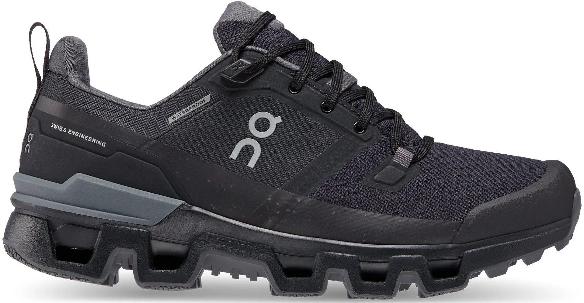 Women's Cloudwander Waterproof Hiking Shoes - Black