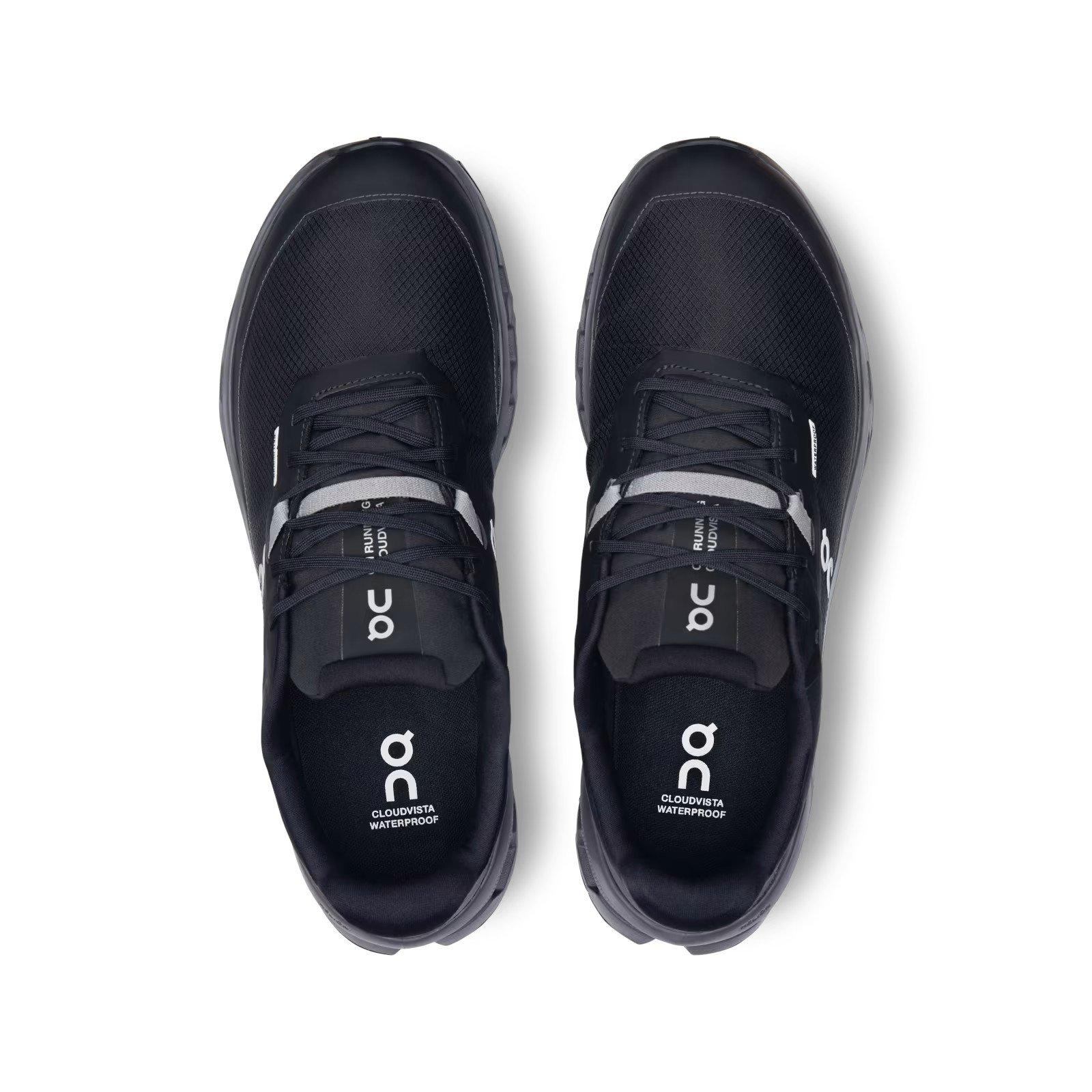 Men's Cloudvista 2 Waterproof Trail Running Shoes - Black