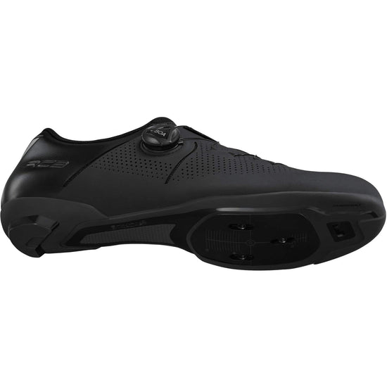 Men's RC3 Wide Cycling Shoes - Black
