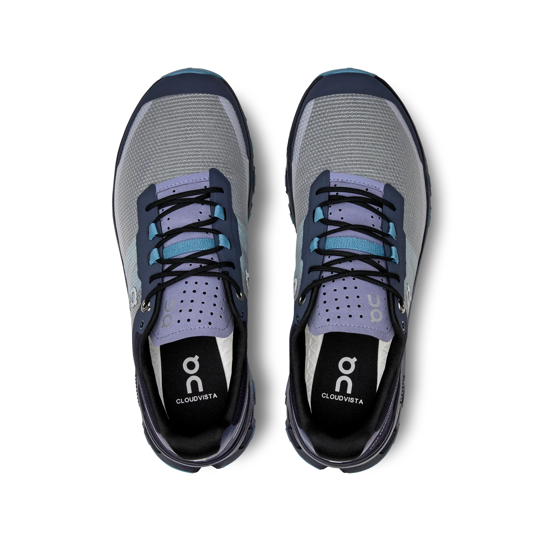 Women's Cloudvista Trail Running Shoes - Navy