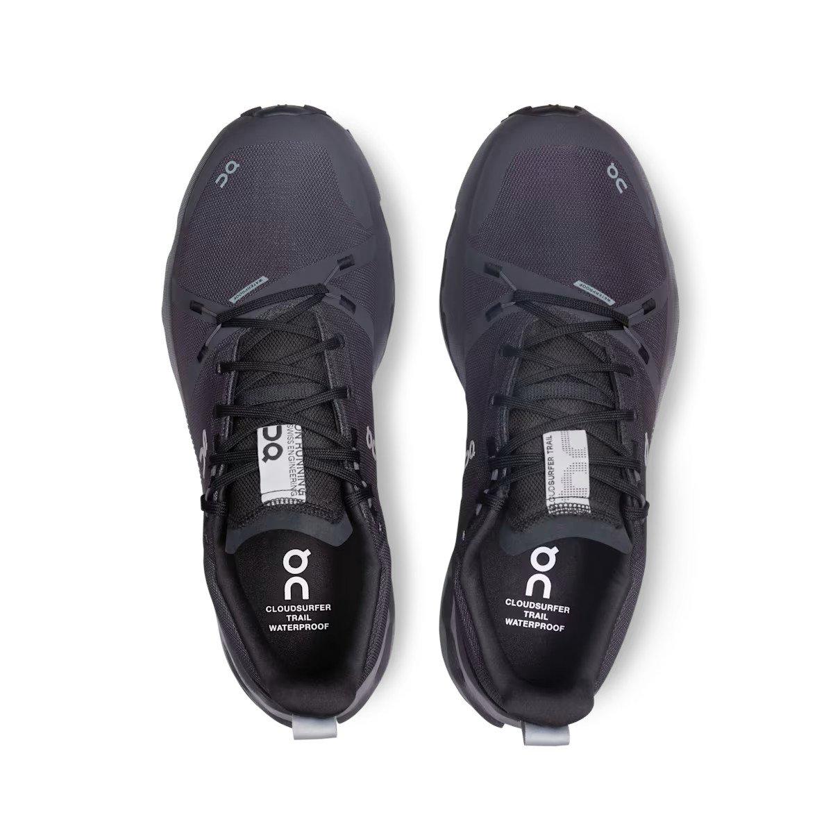 Men's Cloudsurfer Trail Waterproof Shoes - Black