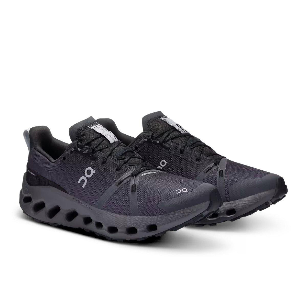 Men's Cloudsurfer Trail Waterproof Shoes - Black
