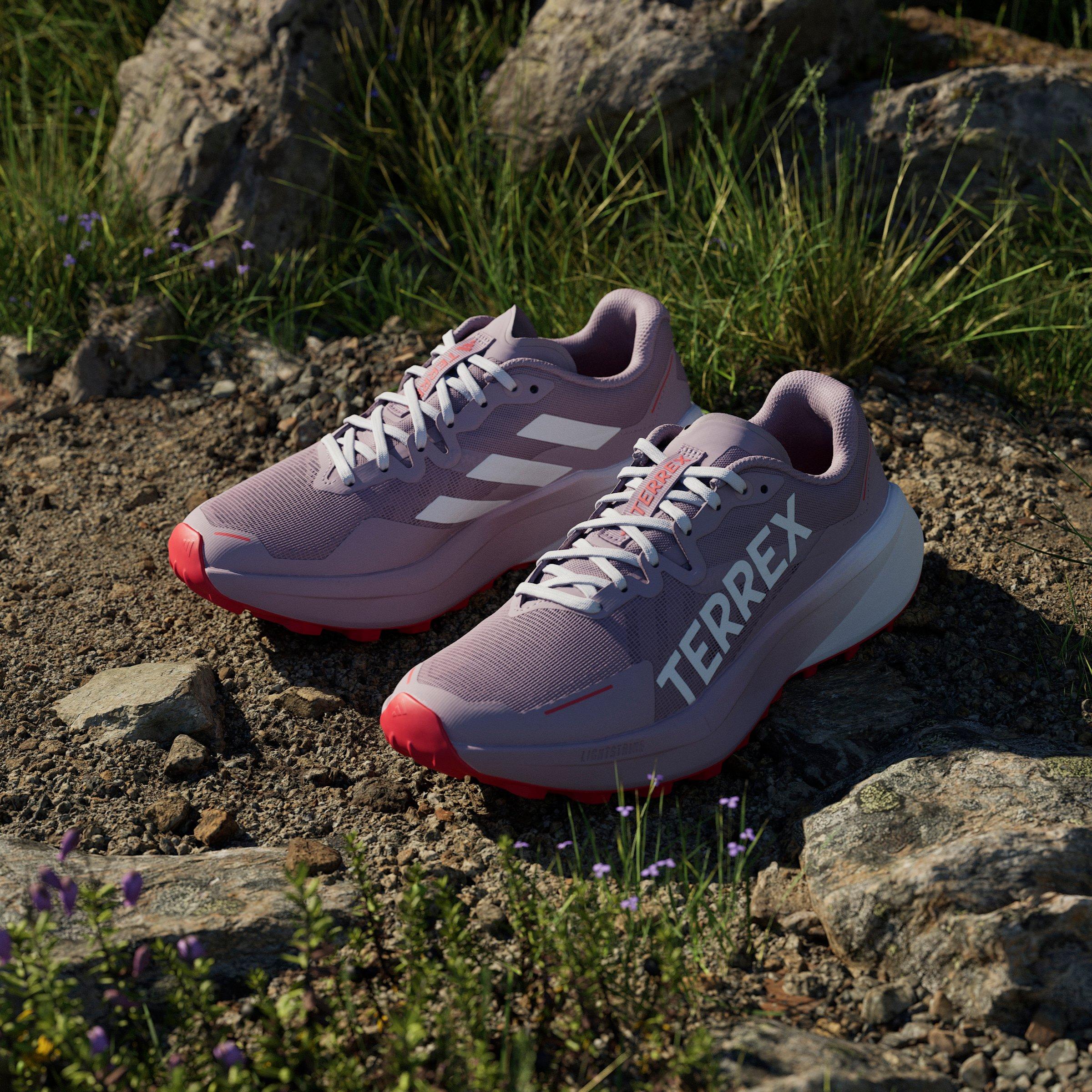 Women's Agravic 3 Trail Running Shoes - Purple