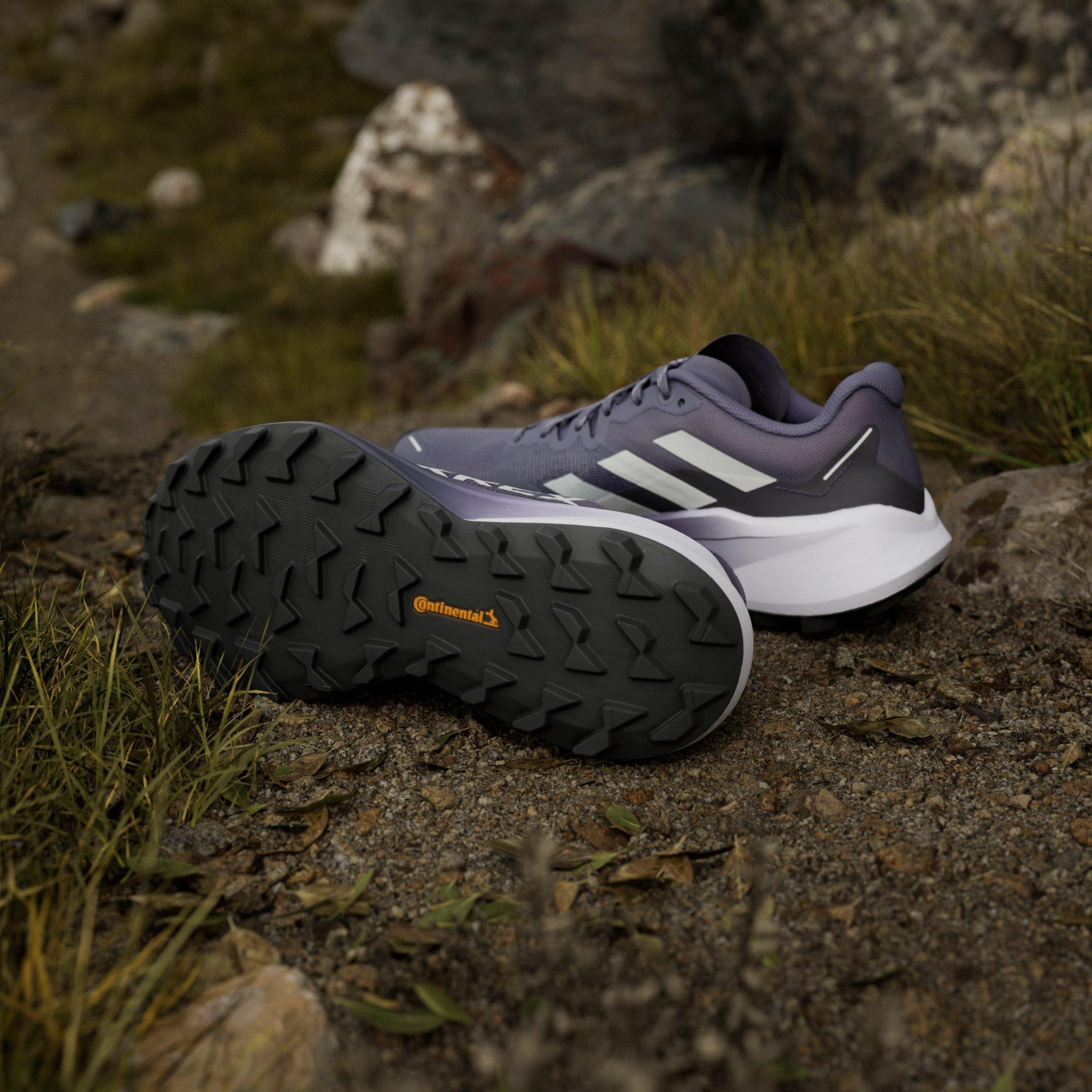 Women's Agravic 3 Trail Running Shoes - Purple