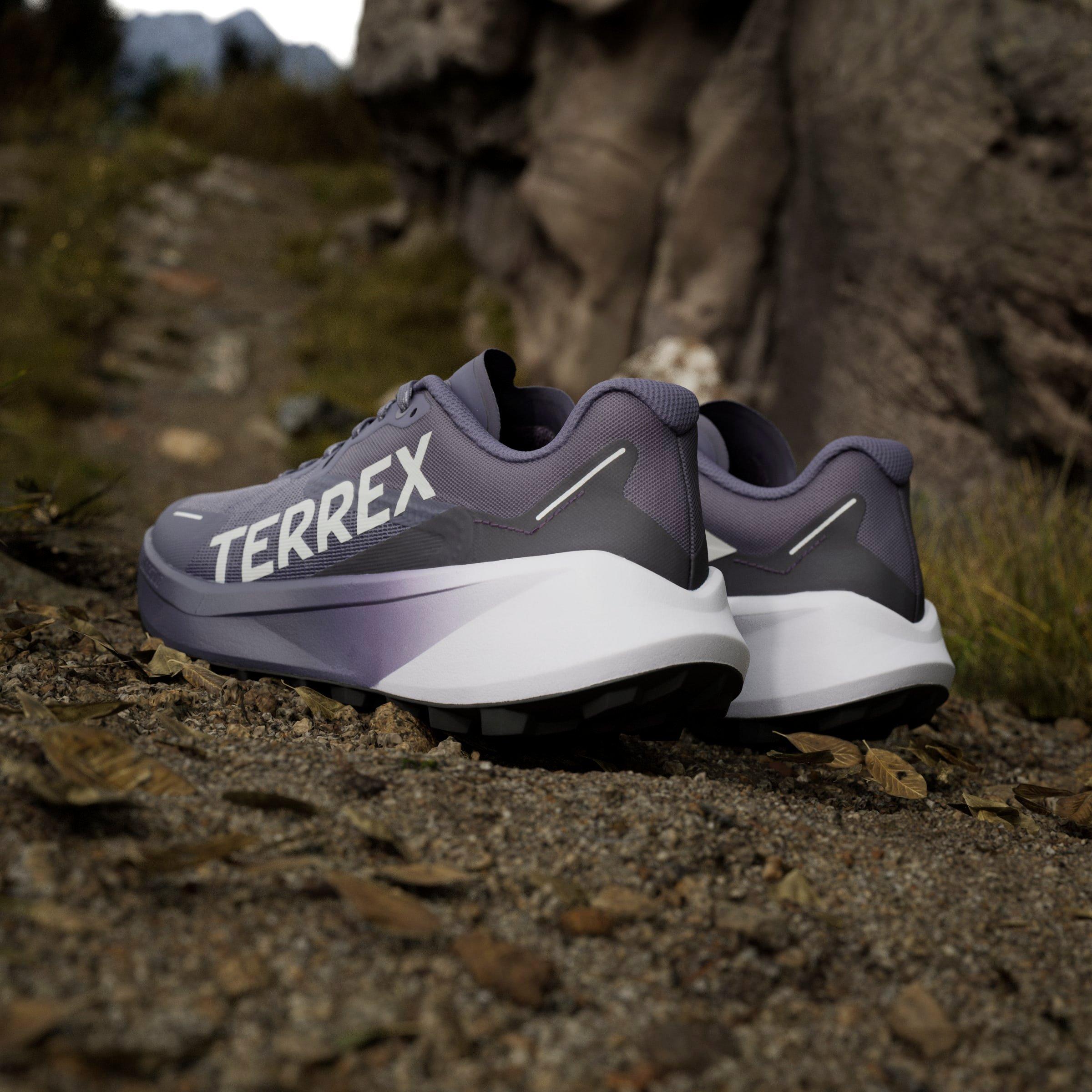 Women's Agravic 3 Trail Running Shoes - Purple