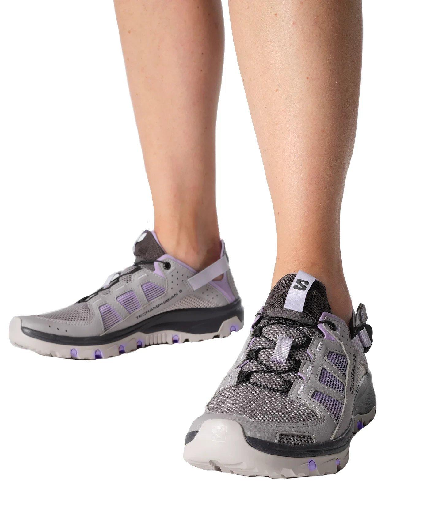 Women's Techamphibian 5 Water Shoes - Grey