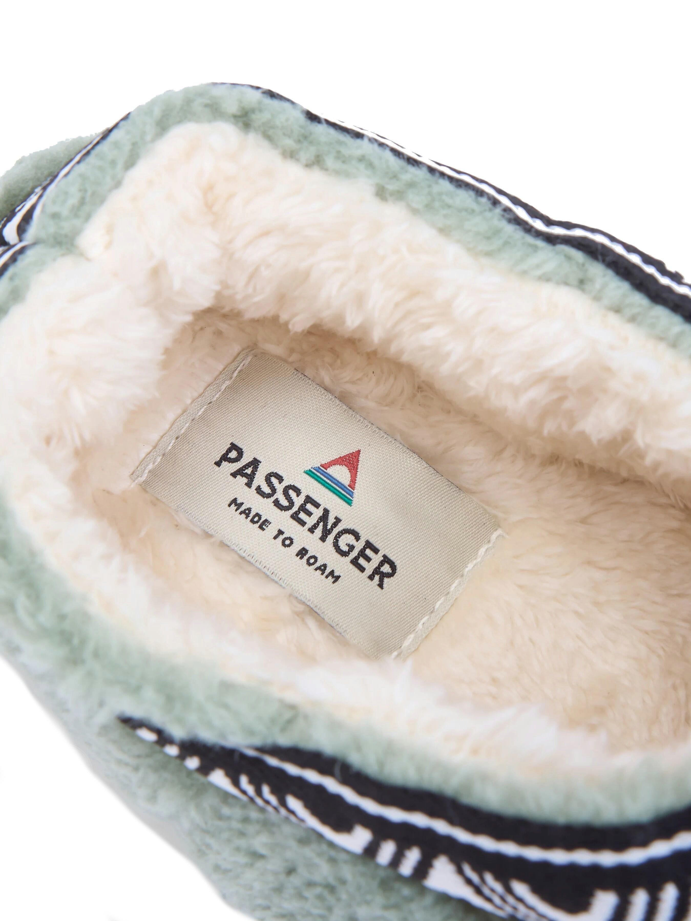 Women's Ember Sherpa Fleece Slippers - Green