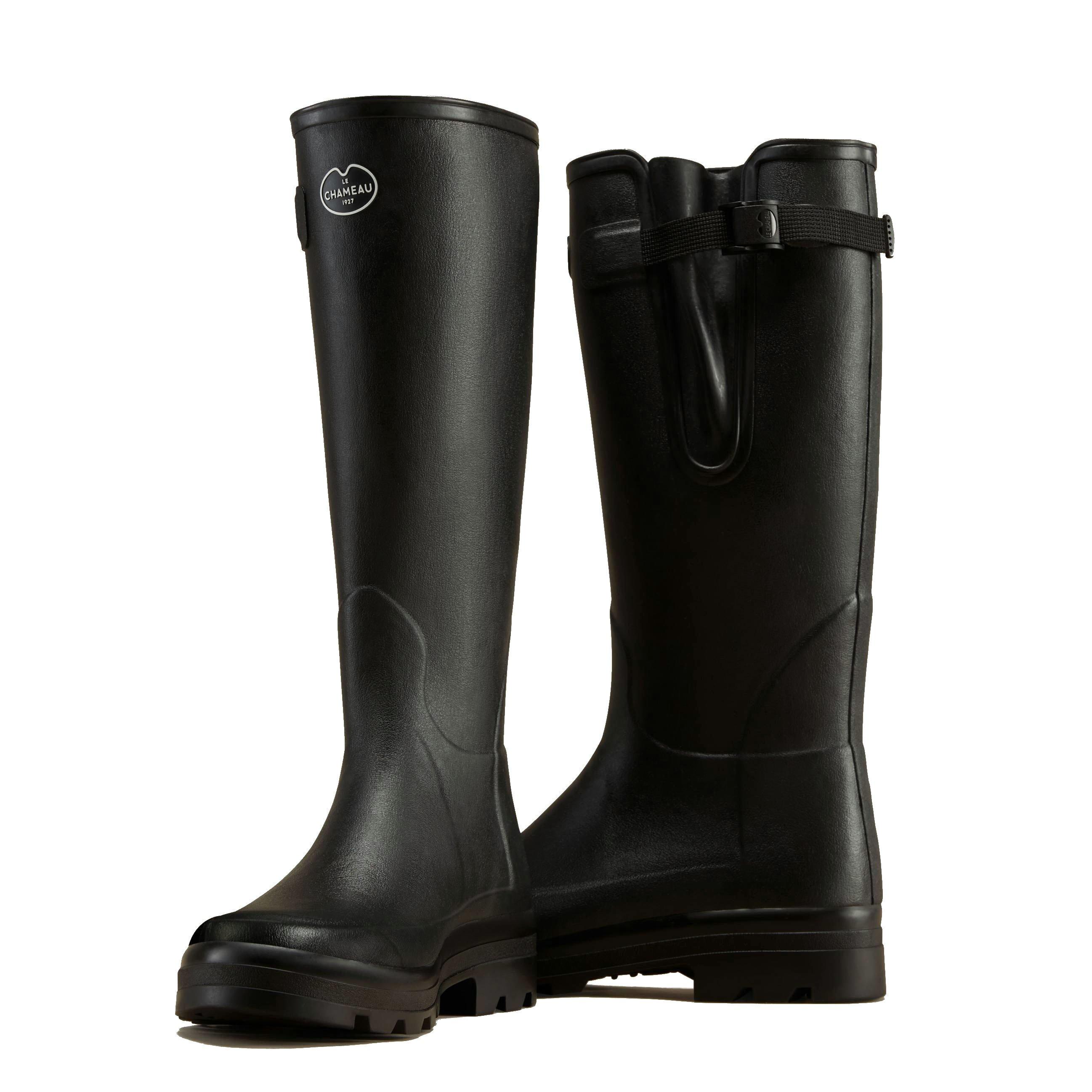 Men's Vierzonord B200 Wellington Boots - Black