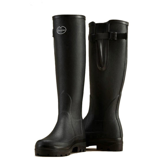 Women's Vierzonord B200 Wellington Boots - Black
