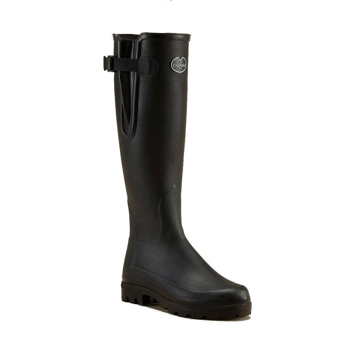 Women's Vierzonord B200 Wellington Boots - Black