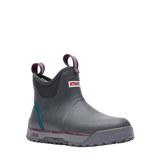 Women's 6” Ankle Deck Waterproof Boots Ice - Grey
