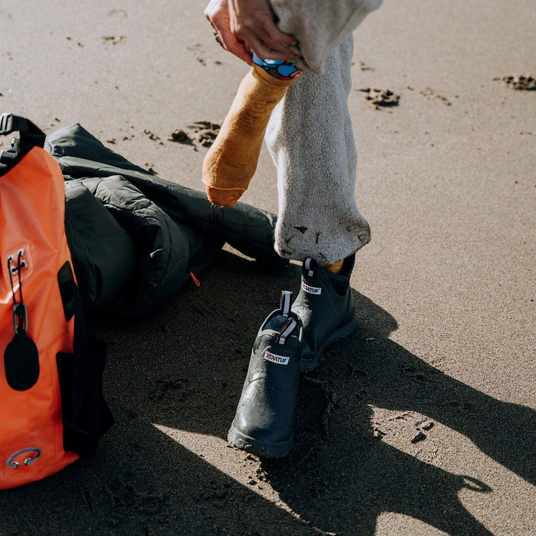 Women's 6” Ankle Deck Waterproof Boots Ice - Grey