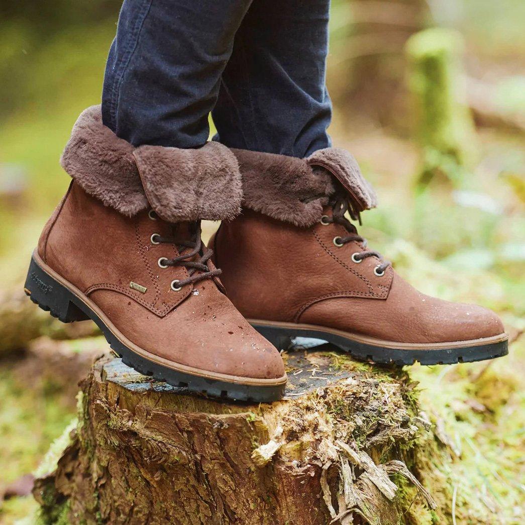 Women's Glengarriff Ankle Boots - Walnut