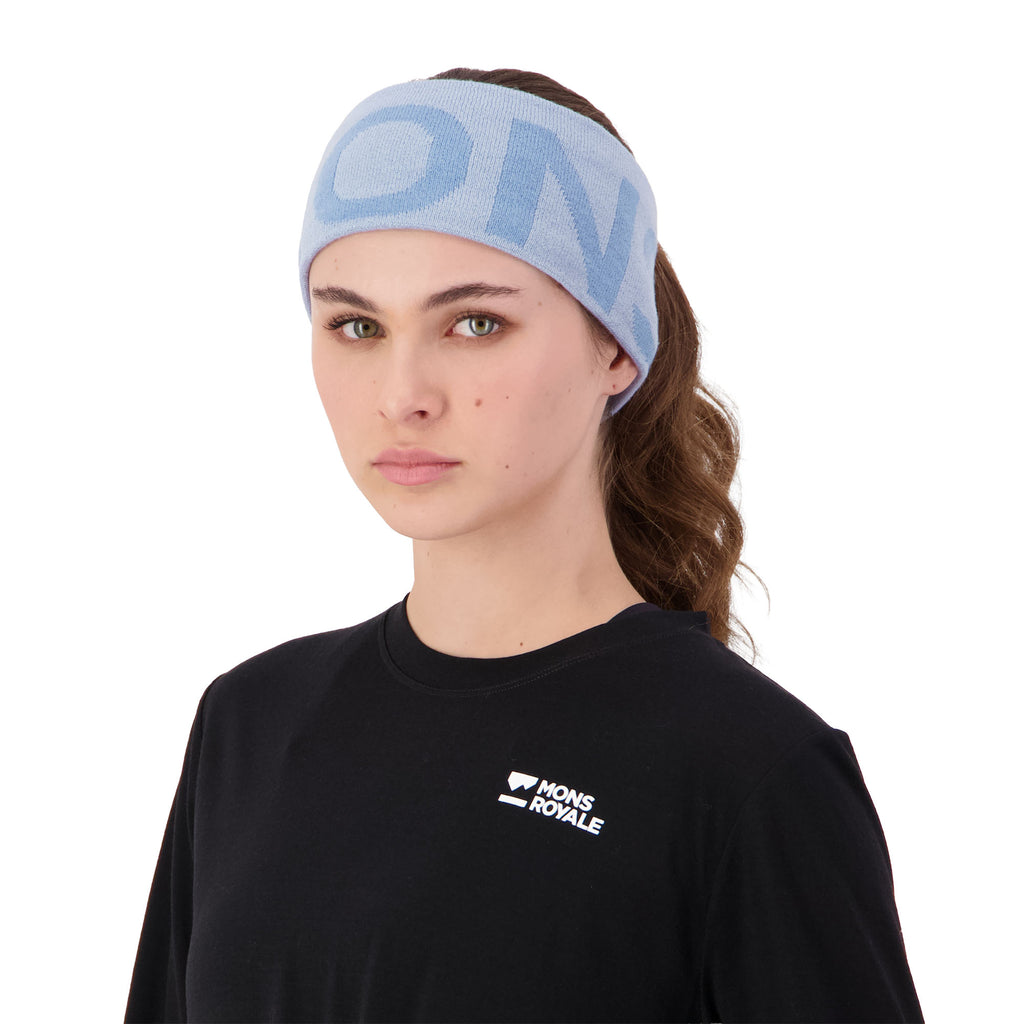 Women’s Arcadia Merino Headband - Blue