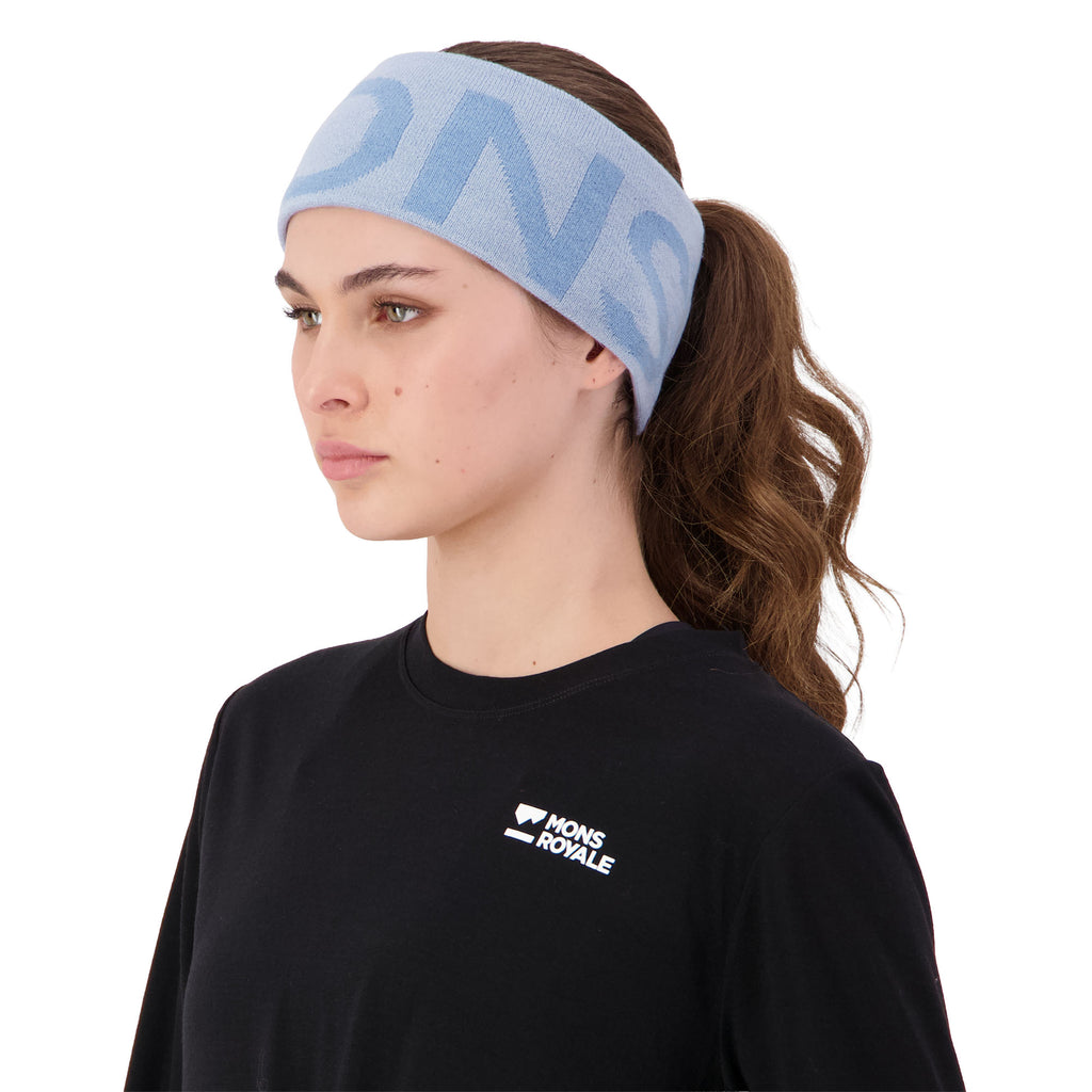 Women’s Arcadia Merino Headband - Blue