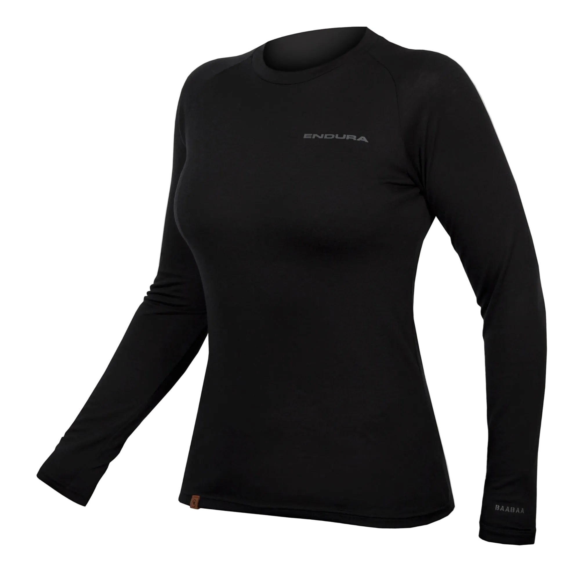 Women's BaaBaa Blend Long Sleeve Base Layer - Black