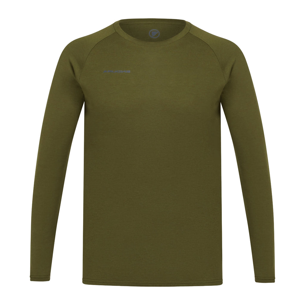 Men's Baabaa Blend L/S Baselayer - Green