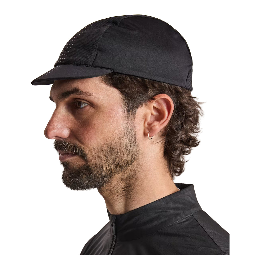 Unisex Brevet Cycling Cap - Black