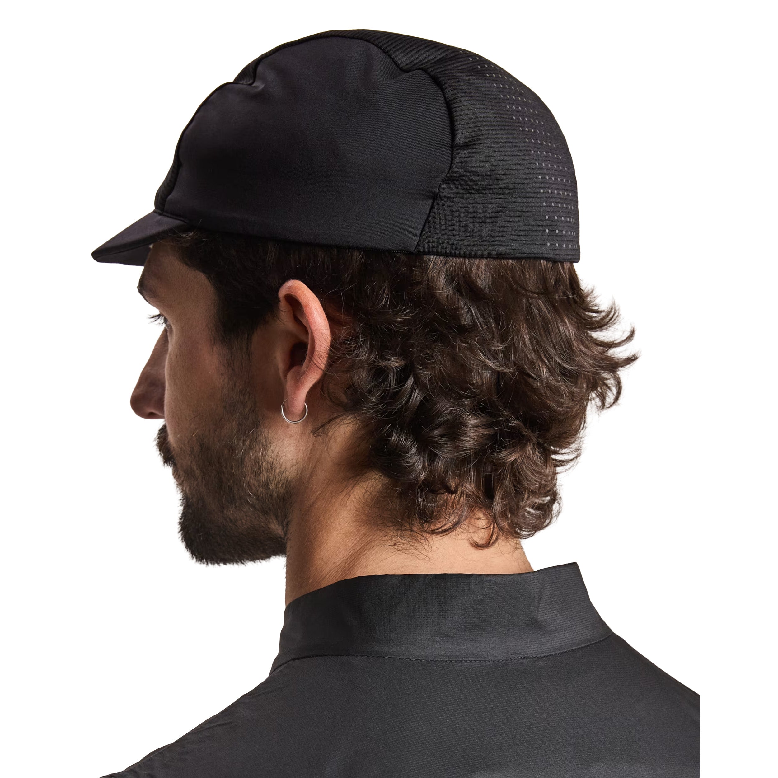 Unisex Brevet Cycling Cap - Black