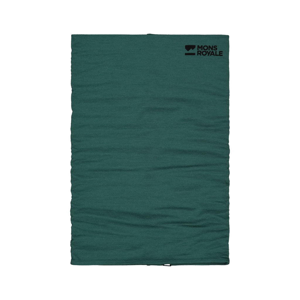 Double Up Merino Neckwarmer - Green