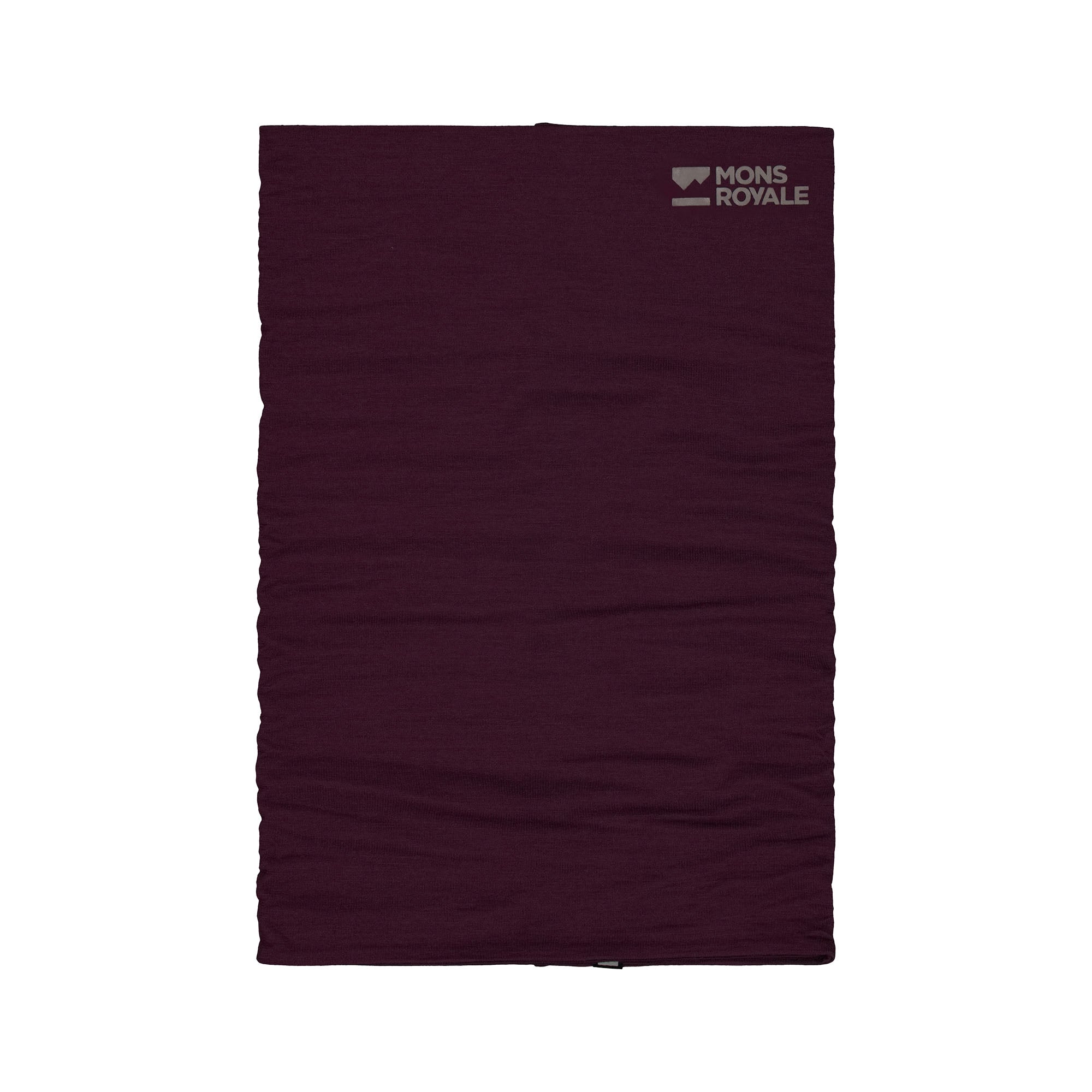 Double Up Merino Neckwarmer - Purple